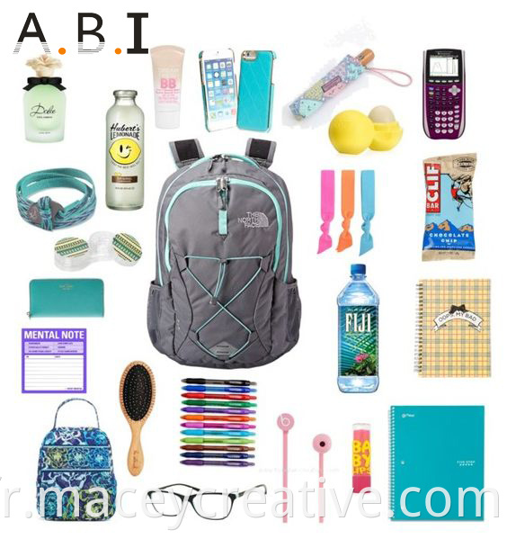 Back to School Kit Student Basic Simple bon marché sac à dos sac à dos